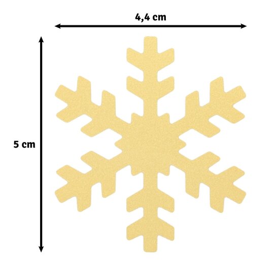 Vaessen Creative Vaessen Creative Figuurpons Sneeuwvlok 4 Jumbo 49x49mm.
