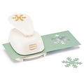 Vaessen Creative Vaessen Creative Figuurpons Sneeuwvlok 4 Jumbo 49x49mm.