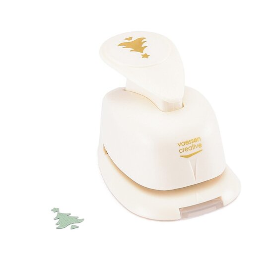 Vaessen Creative Vaessen Creative  Figuurpons Kerstboom 6 Small 13x16mm
