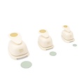 Vaessen Creative Vaessen Creative Figuurpons Set cirkels met sierrand 3pcs