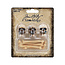 Tim Holtz Tim Holtz Idea-Ology Halloween Skulls + Bones 12 pcs.