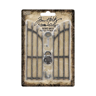 Tim Holtz Idea-Ology Halloween Gothic Gates 5pcs.