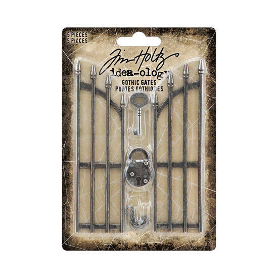 Tim Holtz Tim Holtz Idea-Ology Halloween Gothic Gates 5pcs.