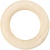 Creativ Company Houten Ring / Gordijnring d: 35 mm binnenmaat  20 mm 8 stuks