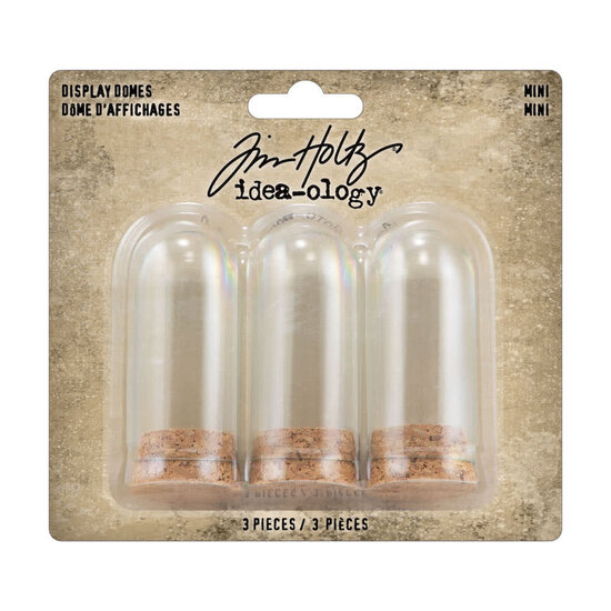 Tim Holtz Tim Holtz Idea-Ology Display Domes mini 3 pcs.