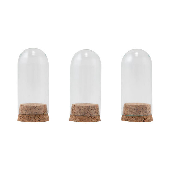 Tim Holtz Tim Holtz Idea-Ology Display Domes mini 3 pcs.