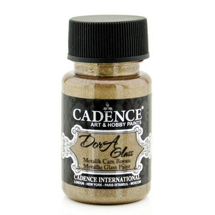 Cadence Dora Metallic Glas Verf 50 ml Antiek Goud