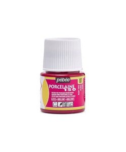 Pebeo Porcelaine 150 Porseleinverf 45ml Ruby Red nr. 07