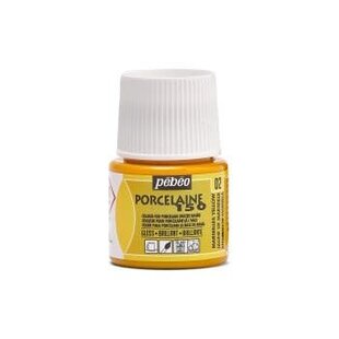 Pebeo Porcelaine 150 Porseleinverf 45ml Mars Yellow nr. 02