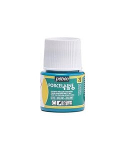 Pebeo Porcelaine 150 Porseleinverf 45ml Turquoise nr. 20