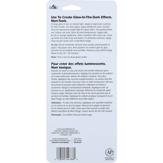 Mod Podge Mod Podge Glow-In-The-Dark Glue/Sealer/Finish 118ml.