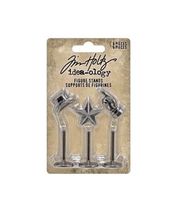 Tim Holtz Idea-Ology Adornments Figure stands 6pcs.