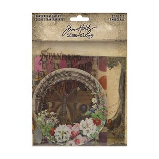 Tim Holtz Idea-Ology Transparent Layers 12 pcs.