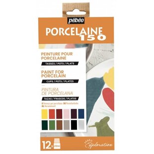Pebeo Porcelaine  150 Porseleinverf Exploration set Nr. 2 12x20 ml