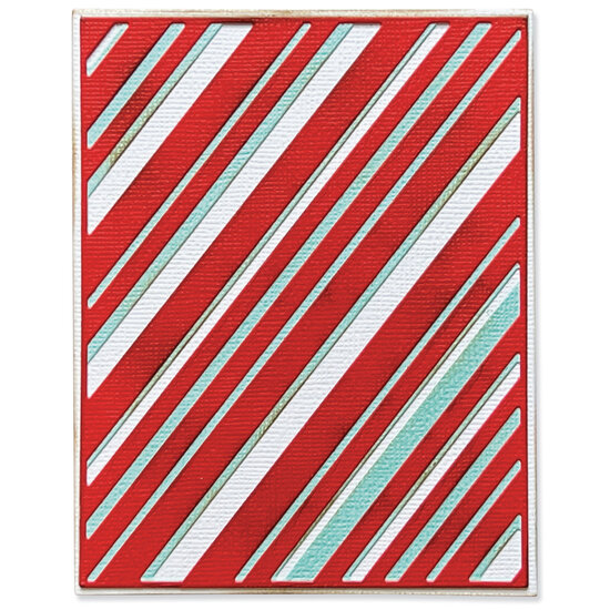 Tim Holtz Sizzix Thinlits Die Set Tim Holtz Layered Stripes 3 Dies
