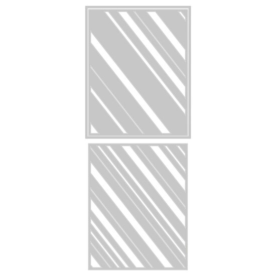 Tim Holtz Sizzix Thinlits Die Set Tim Holtz Layered Stripes 3 Dies