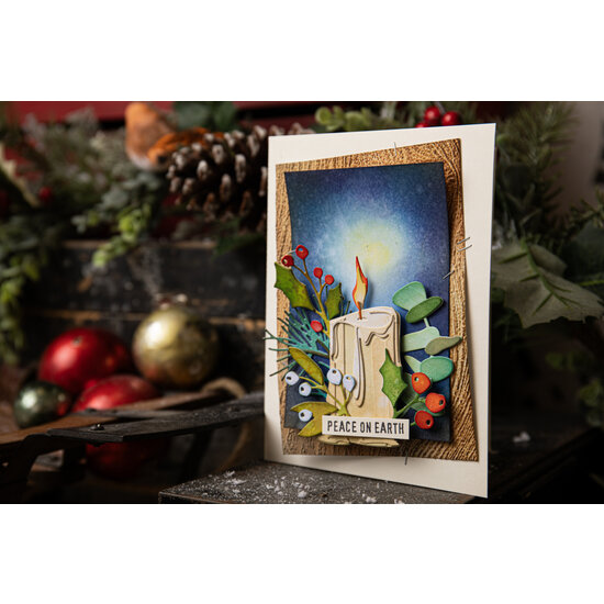 Tim Holtz Sizzix Thinlits Colorize  Die Set Tim Holtz Candle Shop 23 Dies