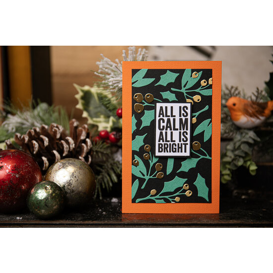 Tim Holtz Sizzix Thinlits Die Set Tim Holtz Festive Catherings 6 Dies