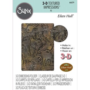 Sizzix 3-D Textured Impressions Eileen Hull  Keys