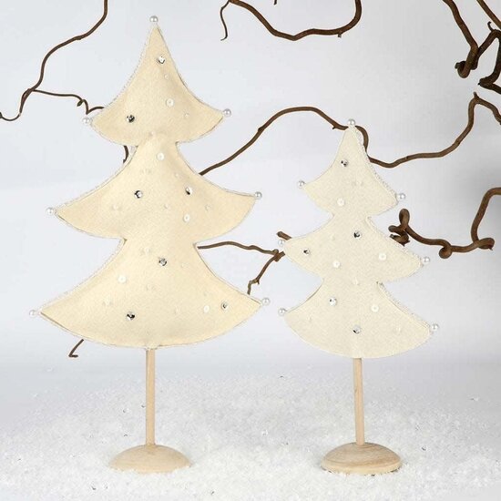 Creativ Company Stok met voet, h: 30 cm, d: 4 cm 10 set,