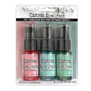 Tim Holtz Distress Mica Stain Set  # 6 Holiday