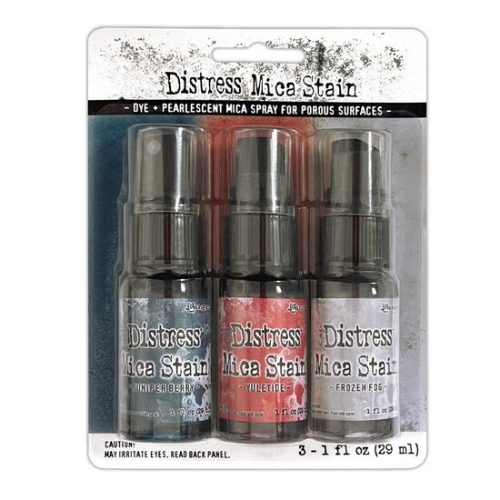 Tim Holtz Tim Holtz Distress Mica Stain Set  # 5 Holiday