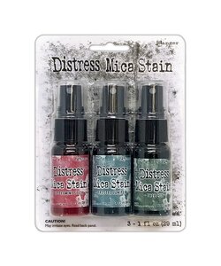 Tim Holtz Distress Mica Stain Set  # 1 Holiday