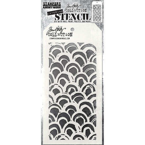 Tim Holtz Tim Holtz Layering Stencil 4 1/8" x 8 1/2" Brush Arch