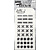 Tim Holtz Tim Holtz Layering Stencil 4 1/8" x 8 1/2" Markings