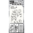 Tim Holtz Tim Holtz Mini Layering Stencil 3 1/8" x 6 1/4" Set 53 3/Pkg