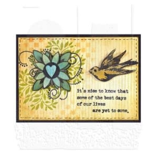 Wendy Vecchi Wendy Vecchi Cling Rubber stamp The Gift of art