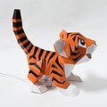 Papercraft world Paper Model kit 3D Baby Tiger 33x23x35 cm.