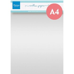 Vellum White transparent A4 5st.