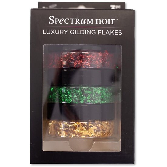 Spectrum Noir Spectrum Noir Luxury Gilding Flakes 3x50ml. Christmas