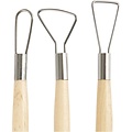 Creativ Company Mirettes Set, Ronde kanten l: 20 cm, 6 assorti