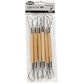Creativ Company Mirettes Set, Ronde kanten l: 20 cm, 6 assorti