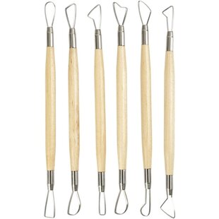 Mirettes Set, Scherpe Kanten l: 20 cm, 6 assorti