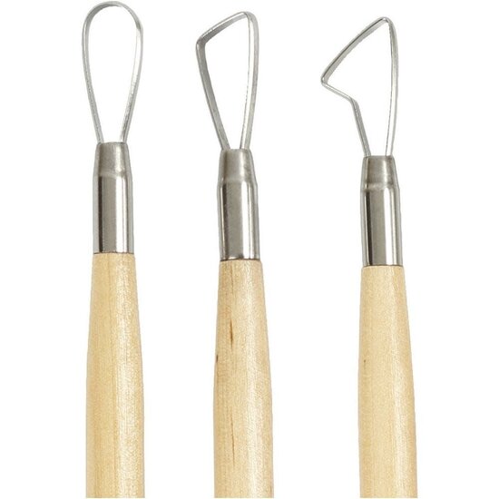 Creativ Company Mirettes Set, Scherpe Kanten l: 20 cm, 6 assorti