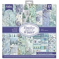 Crafter´s Companion Crafter's Companion Paper Pad Christmas 30x30cm. Timeless shades of Winter