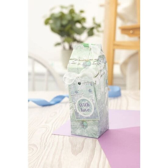 Crafter´s Companion Crafter's Companion Paper Pad Christmas 30x30cm. Timeless shades of Winter