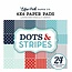 Echo Park Echo Park Paper Pad 6x6'' Dots & Stripes