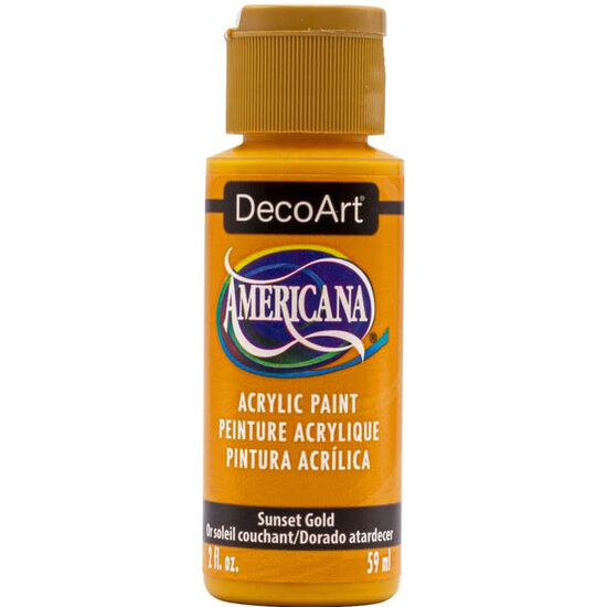 Deco Art Americana Decor Acryl 59ml Sunset Gold