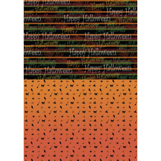 Yvonne Creations Yvonne Creations Achtergrond vel enkelzijdig A4 Happy Halloween