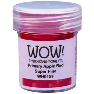 Wow Embossing poeder Primary Apple Red Super Fine 15ml