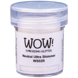 Wow Embossing poeder Glitter Neutral Ultra Shimmer 15ml