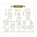 Padico Padico Jewel Mold mini Parts 1 st.