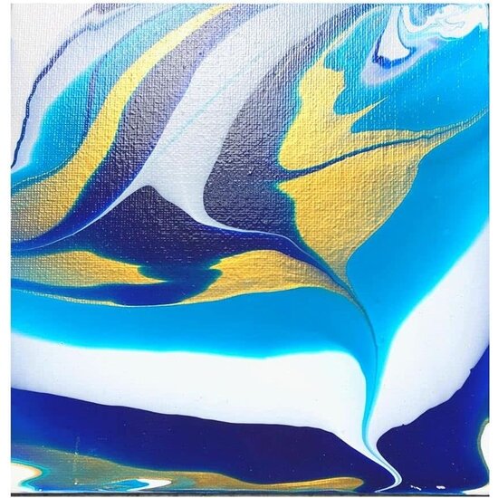 Pebeo Pebeo Acrylic Pouring Discovery Set 4 x 59 ml. + Silicone