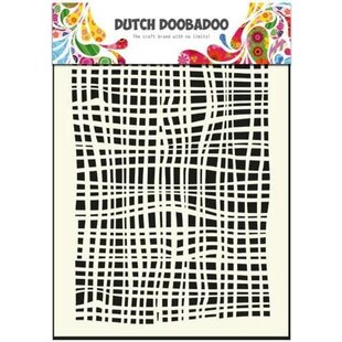 Dutch Doobadoo Mask Stencil A5 Fabric