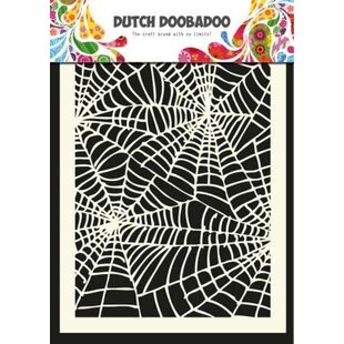 Dutch Doobadoo Mask Stencil Spiderweb