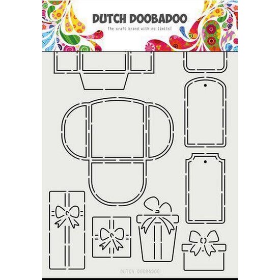 DDBD Dutch Doobadoo Mask Stencil Labels & Tags